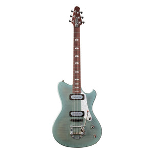 Powers Electric A-Type Select, Sage Green Metallic Ghost Flame