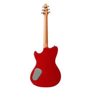 Powers Electric A-Type Select, Signal Red Ghost Flame, back
