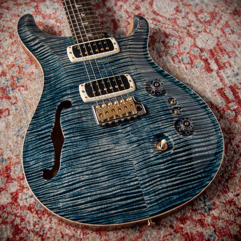 PRS 40th Anniversary Custom 24-08 Semi-Hollow Limited Faded Whale Blue #0399266
