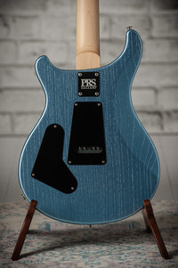 PRS CE24-08 Swamp Ash Ltd. Frost Blue Metallic SN#0399382