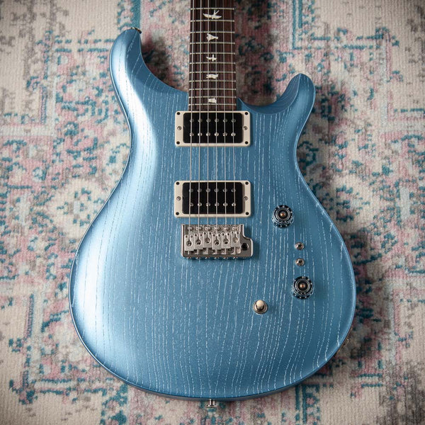 PRS CE24-08 Swamp Ash Ltd. Frost Blue Metallic SN#0399382