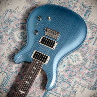 PRS CE24-08 Swamp Ash Ltd. Frost Blue Metallic SN#0399382