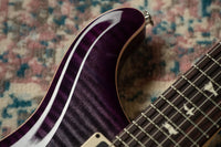 PRS CE24 Faded Gray Black Purple Burst SN# 0389085