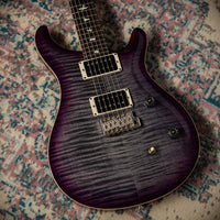 PRS CE24 Faded Gray Black Purple Burst SN# 0389085