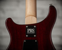 PRS CE24 Fire Red Burst SN#0398142