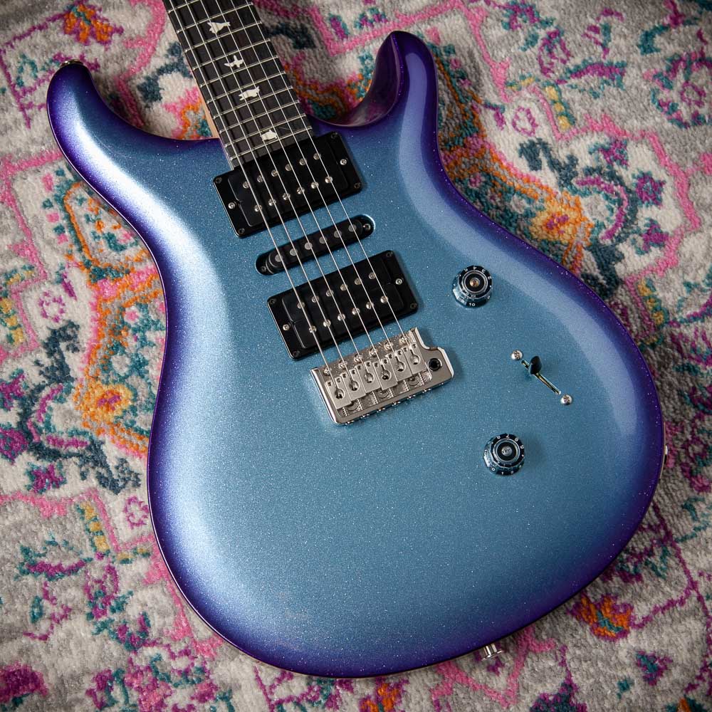PRS CE-24 Special Blue Sparkle Purple Burst #0427528