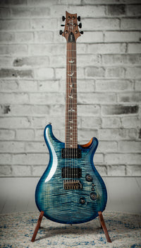 PRS Custom 24-08  10 Top DMO Sprayer's Choice Blue Burst Sparkle #0424063