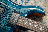 PRS Custom 24-08  10 Top DMO Sprayer's Choice Blue Burst Sparkle #0424063