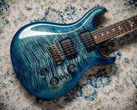 PRS Custom 24-08  10 Top DMO Sprayer's Choice Blue Burst Sparkle #0424063