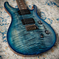 PRS Custom 24-08  10 Top DMO Sprayer's Choice Blue Burst Sparkle #0424063