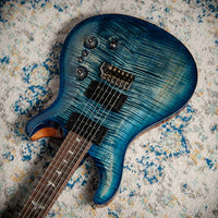 PRS Custom 24-08  10 Top DMO Sprayer's Choice Blue Burst Sparkle #0424063