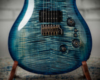 PRS Custom 24-08  10 Top DMO Sprayer's Choice Blue Burst Sparkle #0424063