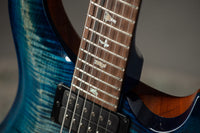 PRS Custom 24-08  10 Top DMO Sprayer's Choice Blue Burst Sparkle #0424063