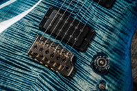 PRS Custom 24-08  10 Top DMO Sprayer's Choice Blue Burst Sparkle #0424063