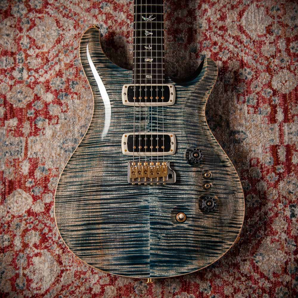 PRS Custom 24-08 Faded Whale Blue 10 Top #0406602
