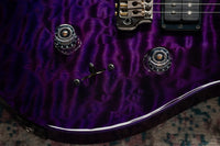 PRS Custom 24 Quilted Maple Artist Top, Trans Purple #0429750