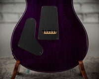PRS Custom 24 Quilted Maple Artist Top, Trans Purple #0429750
