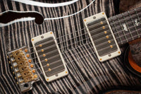 PRS DGT Semi-Hollow 10 Top Charcoal Burst Natural Back #0423129