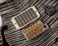PRS DGT Semi-Hollow 10 Top Charcoal Burst Natural Back #0423129