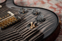 PRS DGT Semi-Hollow 10 Top Charcoal Burst Natural Back #0423129