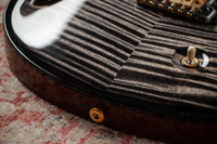 PRS DGT Semi-Hollow 10 Top Charcoal Burst Natural Back #0423129