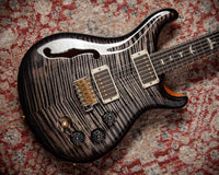 PRS DGT Semi-Hollow 10 Top Charcoal Burst Natural Back #0423129