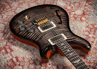PRS DGT Semi-Hollow 10 Top Charcoal Burst Natural Back #0423129