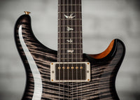 PRS DGT Semi-Hollow 10 Top Charcoal Burst Natural Back #0423129