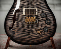 PRS DGT Semi-Hollow 10 Top Charcoal Burst Natural Back #0423129