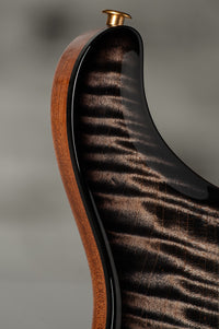 PRS DGT Semi-Hollow 10 Top Charcoal Burst Natural Back #0423129