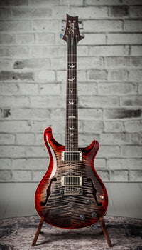 PRS Hollowbody II Piezo Charcoal Cherry Burst #21 0331329 Used