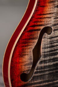 PRS Hollowbody II Piezo Charcoal Cherry Burst #21 0331329 Used