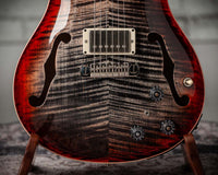 PRS Hollowbody II Piezo Charcoal Cherry Burst #21 0331329 Used