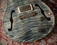 PRS Hollowbody II Piezo, 10-Top Faded Whale Blue SN#24 0388826