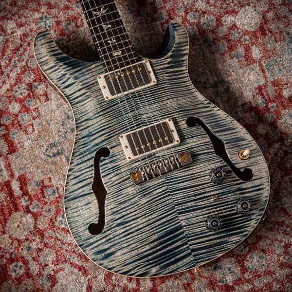 PRS Hollowbody II Piezo, 10-Top Faded Whale Blue SN#24 0388826