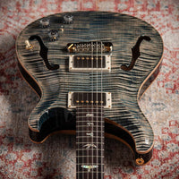 PRS Hollowbody II Piezo, 10-Top Faded Whale Blue SN#24 0388826