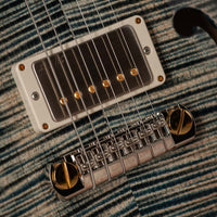 PRS Hollowbody II Piezo, 10-Top Faded Whale Blue SN#24 0388826
