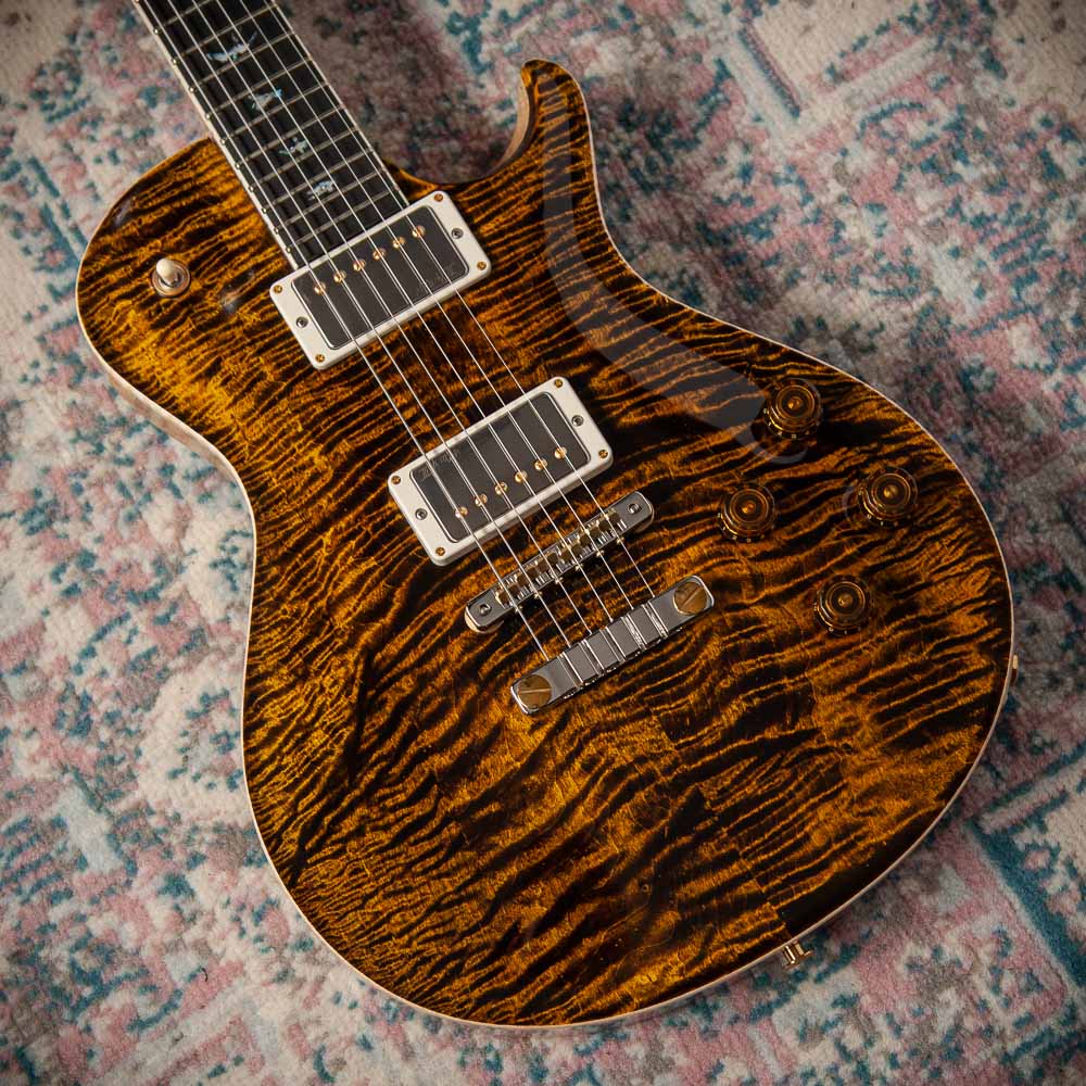 PRS McCarty 594 Wood Library 10-Top Korina Yellow Tiger #0399749
