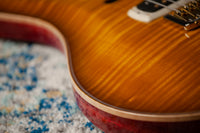 PRS Modern Eagle V, Flame Maple 10-Top McCarty Sunburst Hybrid Package #0390619