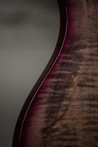 PRS S2 Custom 24-08 Faded Gray Black Purple Burst SN S2074939