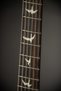 PRS S2 Custom 24-08 Faded Gray Black Purple Burst SN S2074939