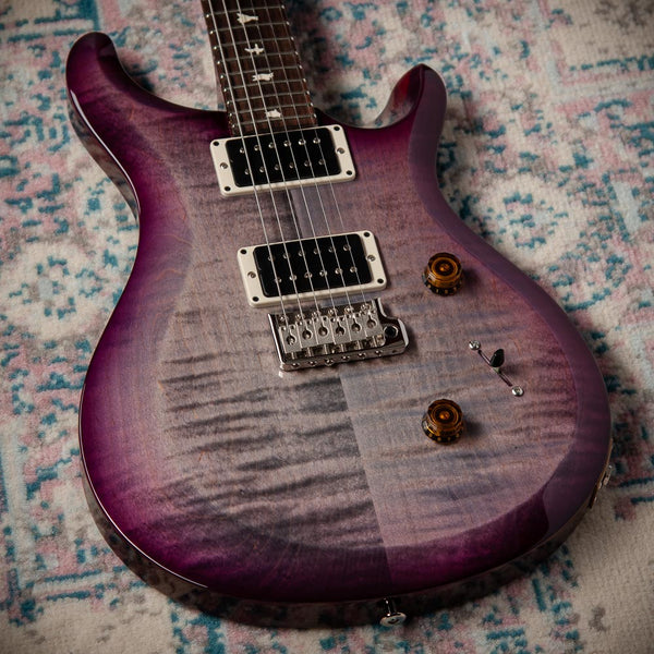 PRS S2 Custom 24 Faded Gray Black Purple Burst #S2082054
