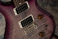 PRS S2 Custom 24 Faded Gray Black Purple Burst #S2082054
