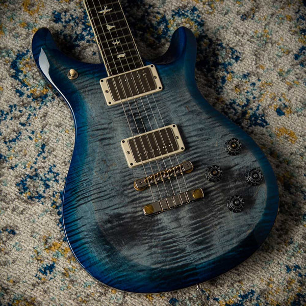 PRS S2 McCarty 594 Faded Gray Black Blue Burst SN S2073733