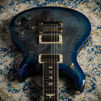 PRS S2 McCarty 594 Faded Gray Black Blue Burst SN S2073733