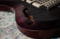 PRS S2 Special Semi-Hollow Faded Gray Black Purple Burst #S2080319