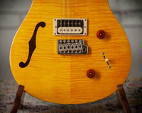 PRS SE Custom 22 Semi-Hollow Santana Yellow #CTID43937 Demo
