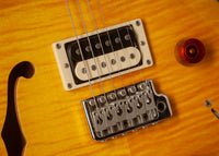 PRS SE Custom 22 Semi-Hollow Santana Yellow #CTID43937 Demo