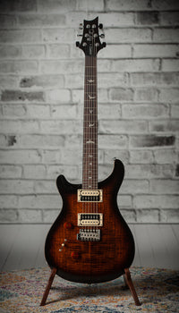 PRS SE Custom 24 Black Gold Left Handed SN# CTIE33735 Demo