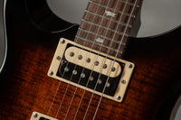 PRS SE Custom 24 Black Gold Left Handed SN# CTIE33735 Demo